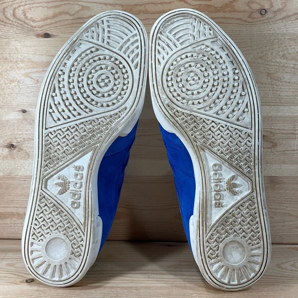 Adidas Consortium x Footpatrol x Juice Handball Top SE Shoes Mens 13 Blue CM7876